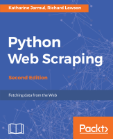 Python Web Scraping - 2E (2017).pdf